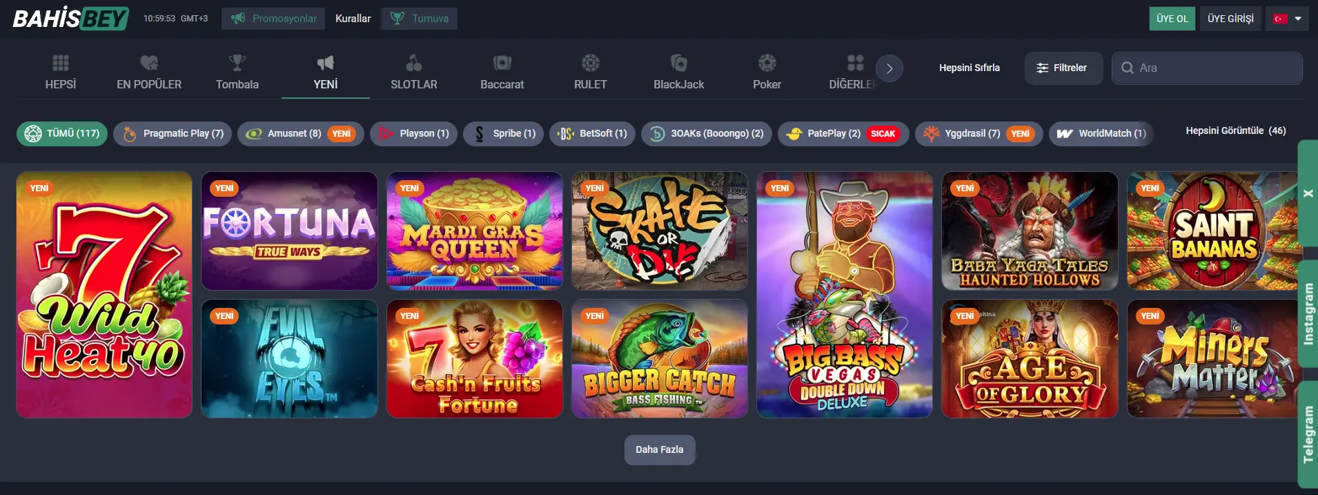 Bahisbey Casino Rehberi: Canlı Slot Oyunları