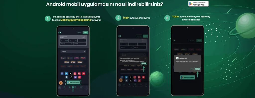 Bahisbey Mobil Uygulaması