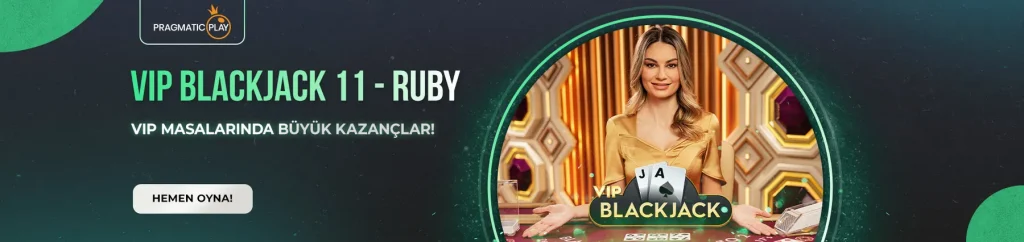 Canli Blackjack - VIP Blackjack 11 - Ruby